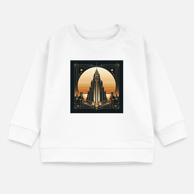 Skyscraper 1 Baby Sweatshirt by Stanley/Stella