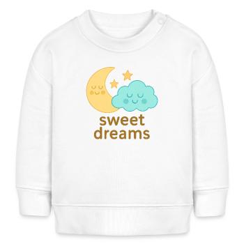 Night Celestial Pillow Design - Baby Sweatshirt by Stanley/Stella - white - Front