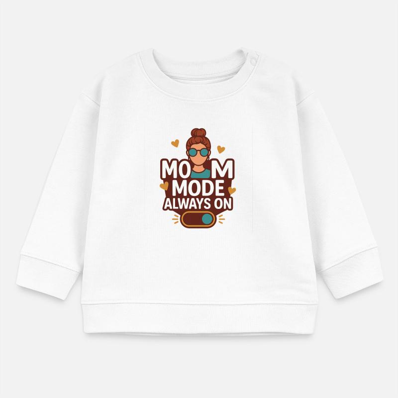 Mode maman toujours activé Sweat bébé bio Stanley/Stella