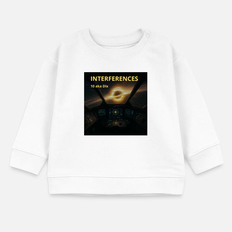 Interferences Cockpit Nebula Sweat bébé bio Stanley/Stella