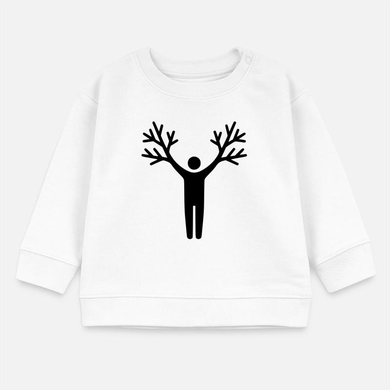 Tree Human Roots Growth Baby Sweatshirt by Stanley/Stella