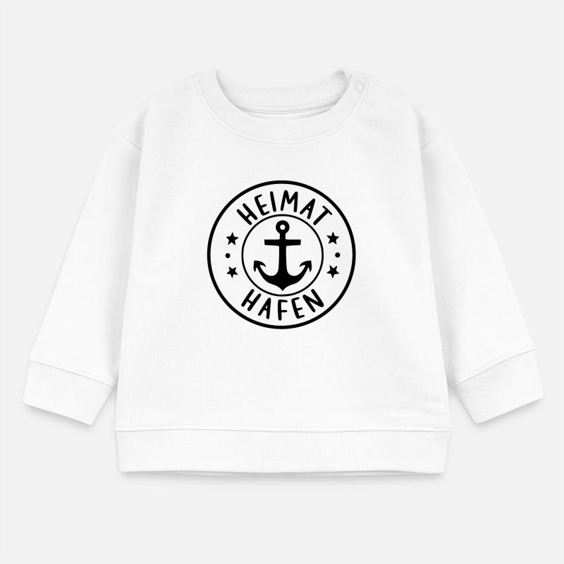 Heimathafen Baby Organic Sweatshirt Baby Changer von Stanley/Stella