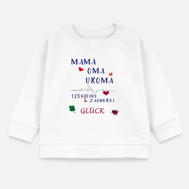  Muttertag  Baby Organic Sweatshirt Baby Changer von Stanley/Stella