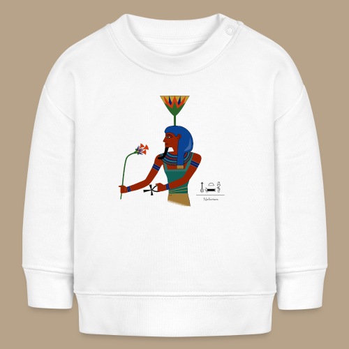 Nefertem I altägyptische Gottheit - Stanley/Stella Bio-Sweatshirt BABY CHANGER