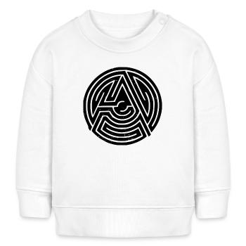 anarchy - Baby Organic Sweatshirt Baby Changer von Stanley/Stella - Weiß - Vorne