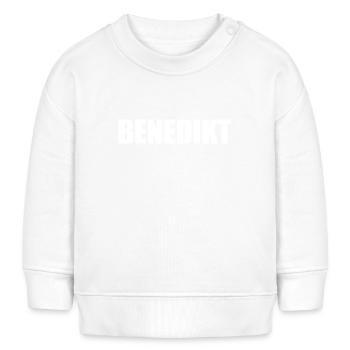 Benedikt - Baby Organic Sweatshirt Baby Changer von Stanley/Stella - Weiß - Vorne
