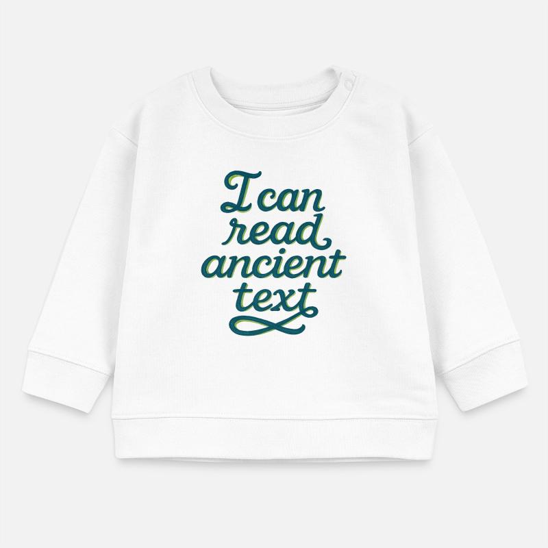 Antikes Script Tee Baby Organic Sweatshirt Baby Changer von Stanley/Stella