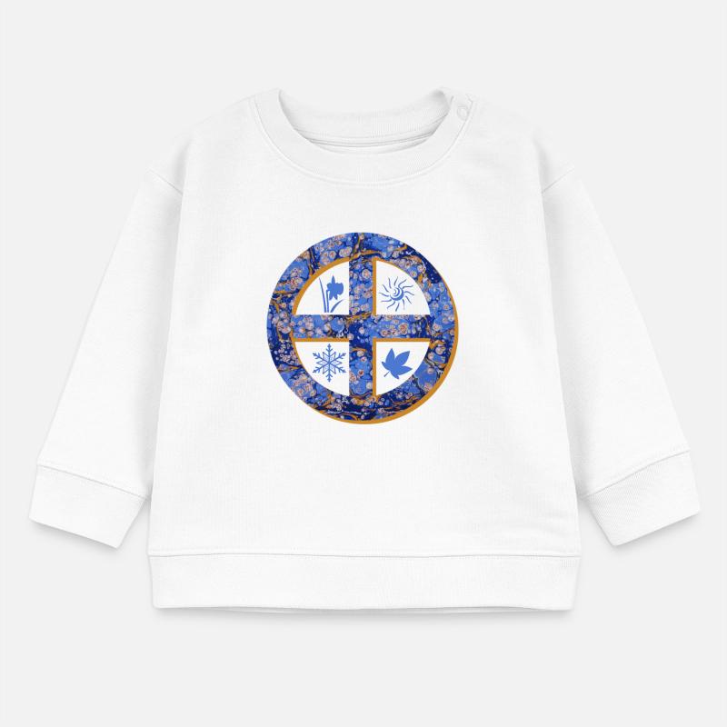 soleil croix e 112 Sweat bébé bio Stanley/Stella
