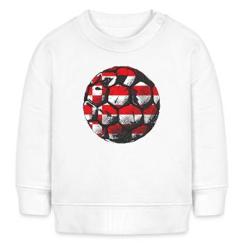 Drapeau de Brême Drapeau de Brême - Sweat bébé bio Stanley/Stella - blanc - Devant