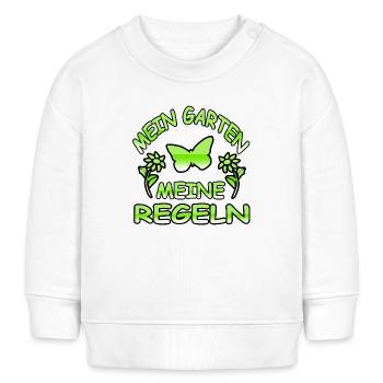 Garten - Baby Organic Sweatshirt Baby Changer von Stanley/Stella - Weiß - Vorne