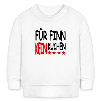 Kuchen - Baby Organic Sweatshirt Baby Changer von Stanley/Stella - Weiß - Vorne