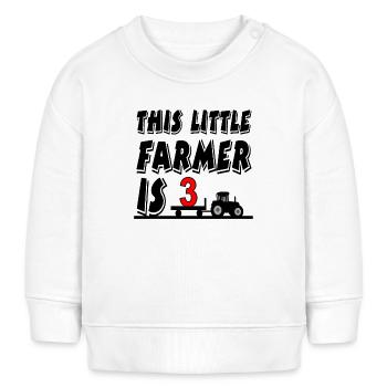 Bauer - Baby Organic Sweatshirt Baby Changer von Stanley/Stella - Weiß - Vorne