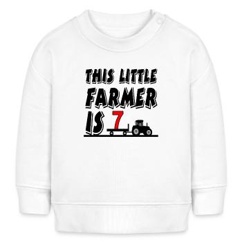 Bauer - Baby Organic Sweatshirt Baby Changer von Stanley/Stella - Weiß - Vorne