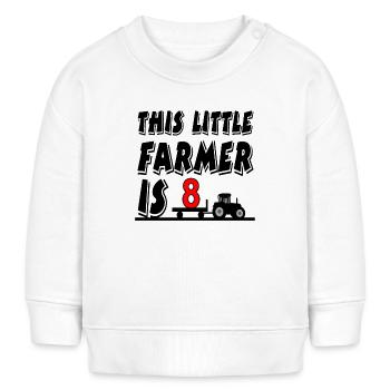 Bauer - Baby Organic Sweatshirt Baby Changer von Stanley/Stella - Weiß - Vorne