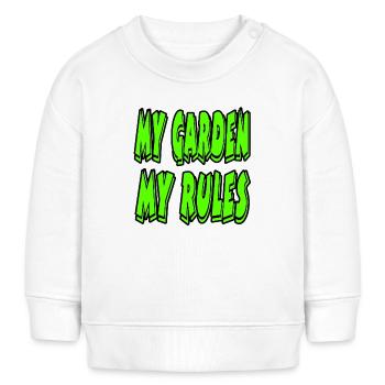 Garten - Baby Organic Sweatshirt Baby Changer von Stanley/Stella - Weiß - Vorne