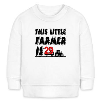 Bauer - Baby Organic Sweatshirt Baby Changer von Stanley/Stella - Weiß - Vorne