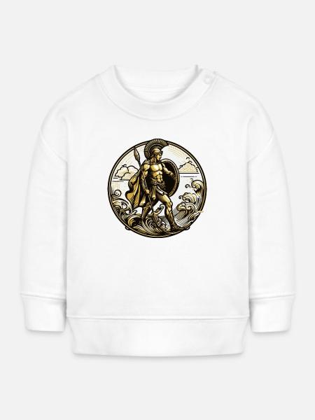 Spartacus - Baby Organic Sweatshirt Baby Changer von Stanley/Stella - Weiß