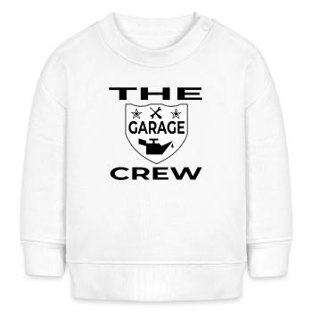 Garage - Baby Organic Sweatshirt Baby Changer von Stanley/Stella - Weiß - Vorne