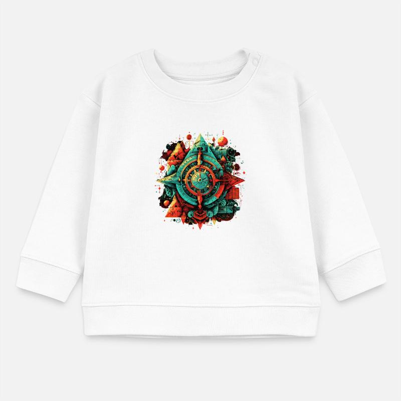 Beautiful Mathematical Architectural Construct Baby Sweatshirt by Stanley/Stella
