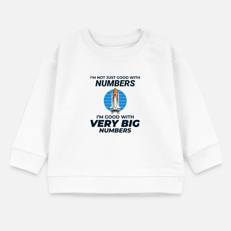 Aerospace Engineer Astronautical Rocket Scientist Baby Sweatshirt by Stanley/Stella