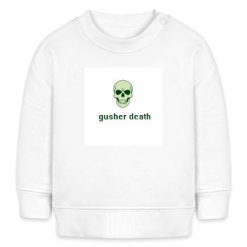 Gesunder Tod - Baby Organic Sweatshirt Baby Changer von Stanley/Stella - Weiß - Vorne