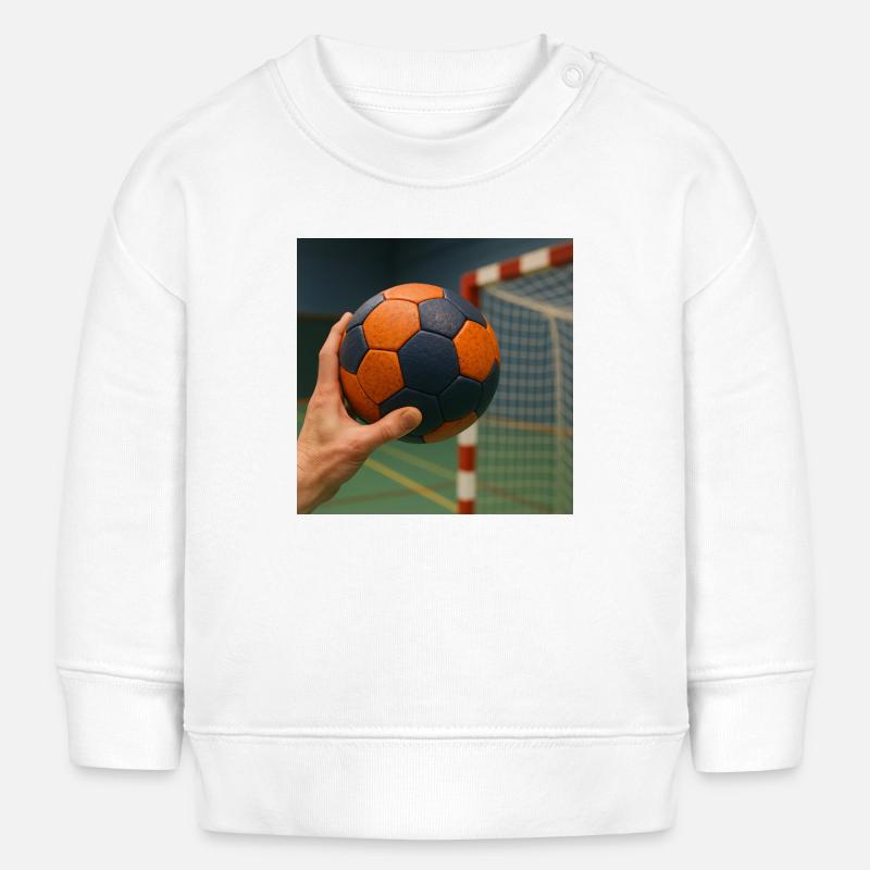 Sport - Handball - Baby Sweatshirt by Stanley/Stella - white