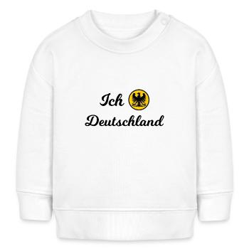 Pour les Allemands - Sweat bébé bio Stanley/Stella - blanc - Devant