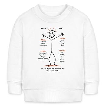 Visionary Elli - Baby Organic Sweatshirt Baby Changer von Stanley/Stella - Weiß - Vorne