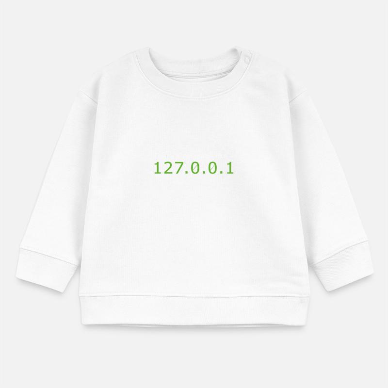theres no place like home Code programming Admin Baby Sweatshirt by Stanley/Stella