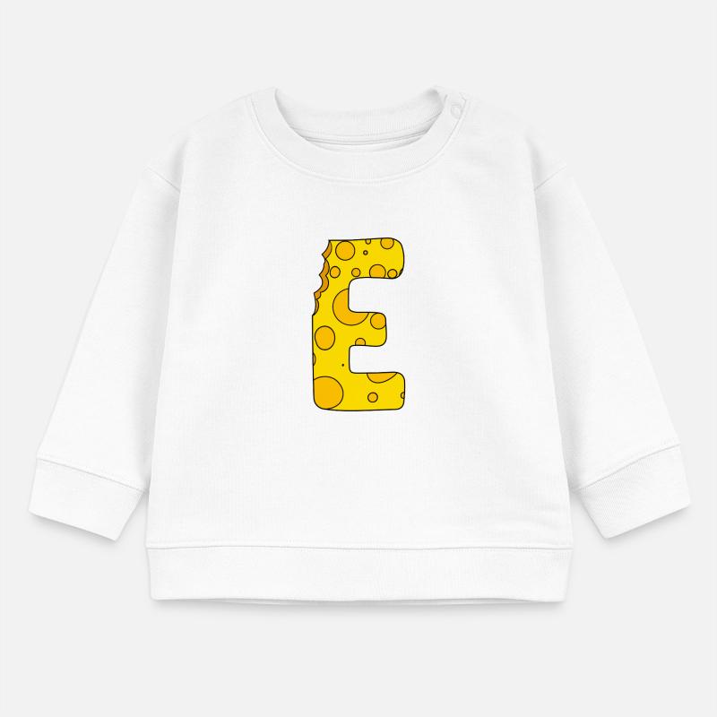 Buchstabe E Baby Organic Sweatshirt Baby Changer von Stanley/Stella