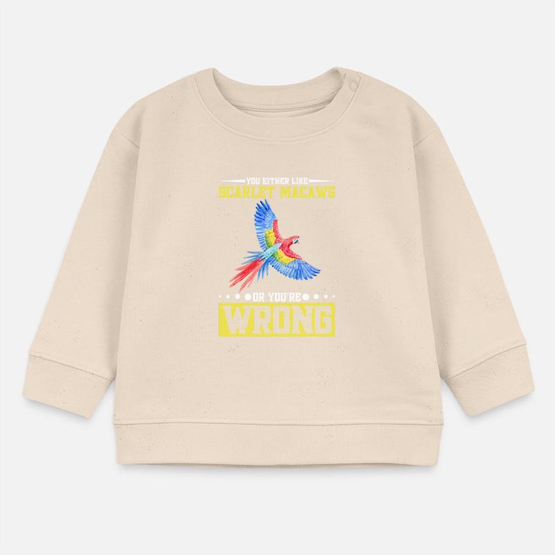 Entweder du magst Scharlacharas oder Baby Organic Sweatshirt Baby Changer von Stanley/Stella