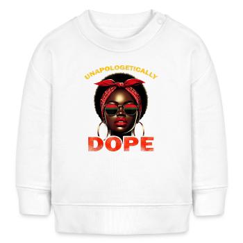 Sans vergogne Juneteenth Women Black History - Sweat bébé bio Stanley/Stella - blanc - Devant