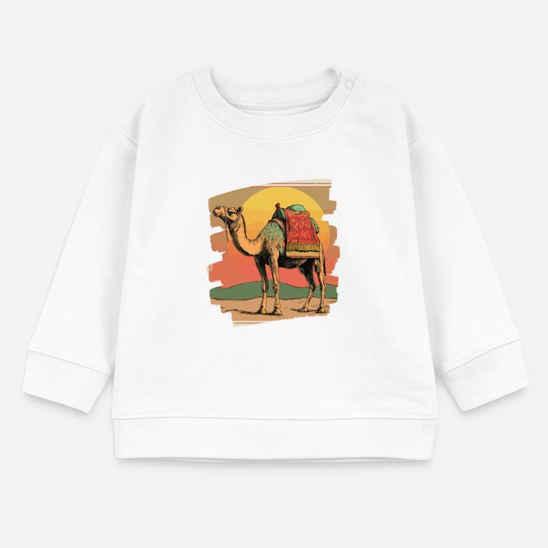 Kamel Baby Organic Sweatshirt Baby Changer von Stanley/Stella