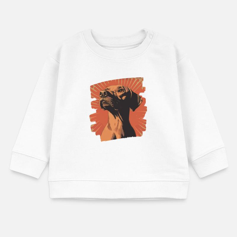 Rhodésian Ridgeback Sweat bébé bio Stanley/Stella