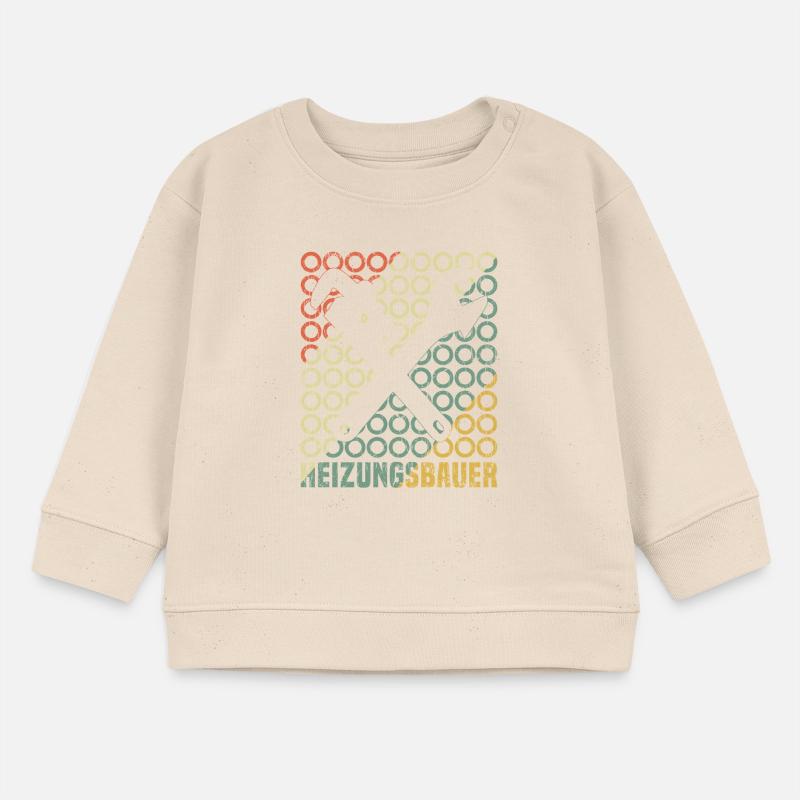 Heating Engineer Heating Construction Plumber Plumber Baby Sweatshirt by Stanley/Stella