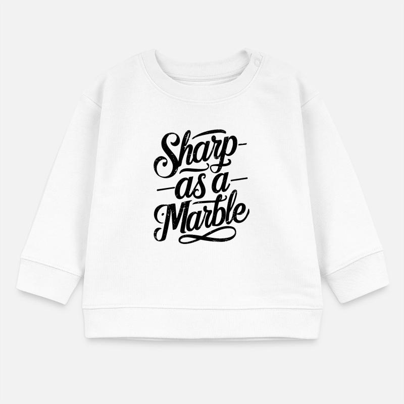 Sharp as a Marble Baby Sweatshirt by Stanley/Stella
