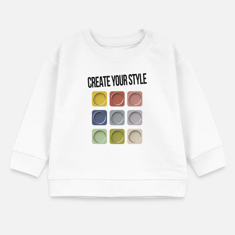 Create Your Style – Modern Statement Baby Sweatshirt by Stanley/Stella
