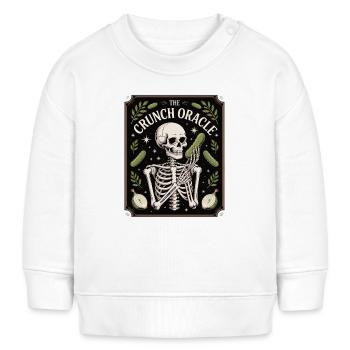 The Crunch Oracle Skeleton And Cucumbers Humor - Baby Sweatshirt by Stanley/Stella - white - Front