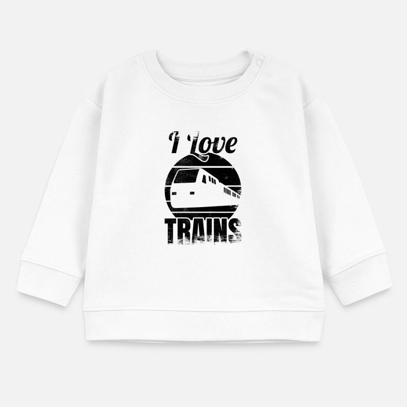 Railway lovers Baby Sweatshirt by Stanley/Stella