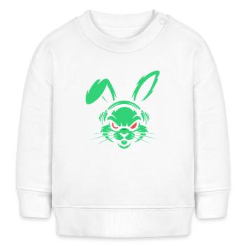 Rythmes néon - Sweat bébé bio Stanley/Stella - blanc - Devant