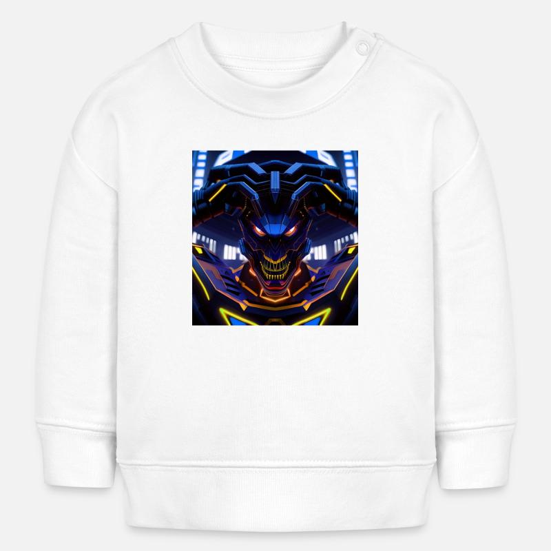 Le cyberpunk - Sweat bébé bio Stanley/Stella - blanc