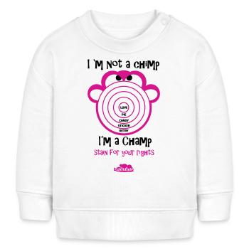 Stainable und nachhaltige Kinder T-Shirts - Baby Organic Sweatshirt Baby Changer von Stanley/Stella - Weiß - Vorne