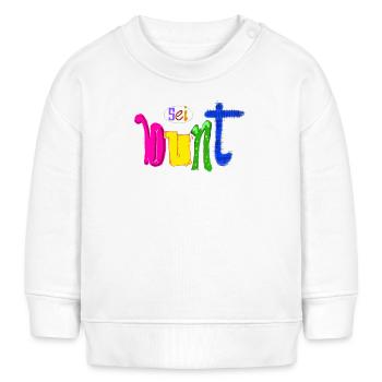 Bunt - Baby Organic Sweatshirt Baby Changer von Stanley/Stella - Weiß - Vorne