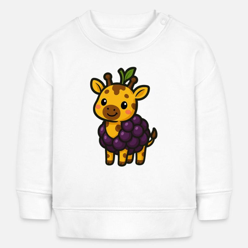Gira Brommel - Sweat bébé bio Stanley/Stella - blanc