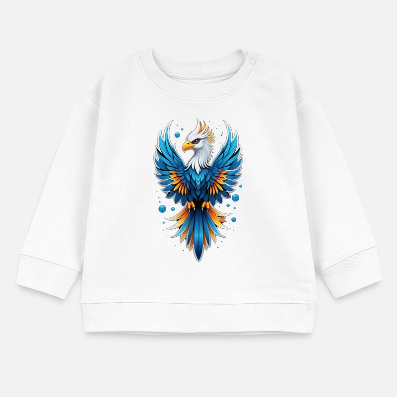 Phönix - Phönix - Feuervogel Baby Organic Sweatshirt Baby Changer von Stanley/Stella