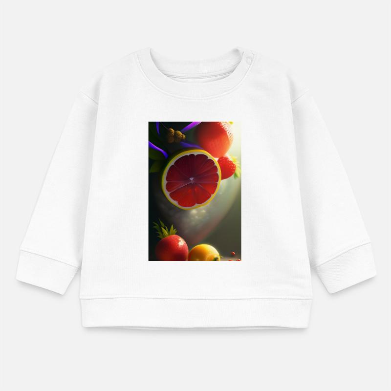 Früchte Baby Organic Sweatshirt Baby Changer von Stanley/Stella