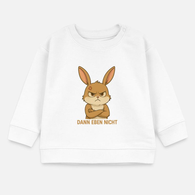 Grumpy Bunny Baby Sweatshirt by Stanley/Stella