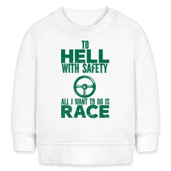 Voiture Vintage Racing Car Lovers Voiture Vétérans - Sweat bébé bio Stanley/Stella - blanc - Devant