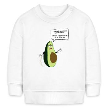 L'avocat de la défense - Sweat bébé bio Stanley/Stella - blanc - Devant