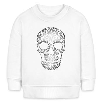 Structure du crâne R6Z - Sweat bébé bio Stanley/Stella - blanc - Devant